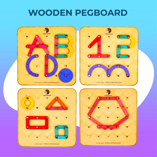 Montessori learning toys educational puzzles kids pegboard