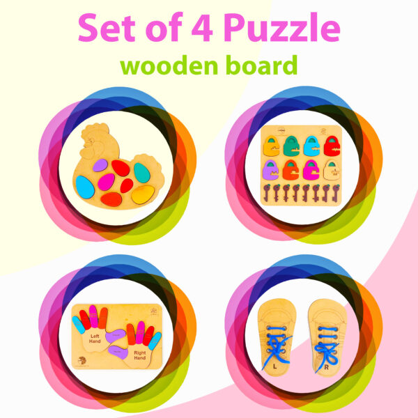 Montessori learning toys educational puzzles kids