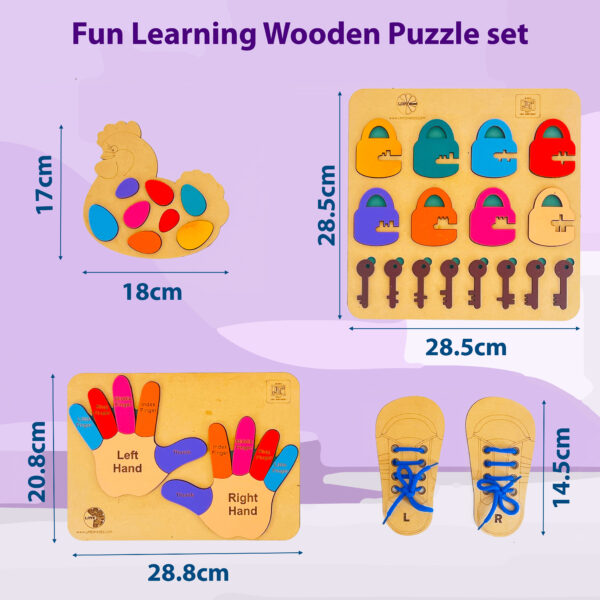 Montessori learning toys educational puzzles kids