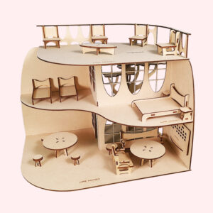 doll house miniature furniture play set toys kit accessories girls boys kids kit