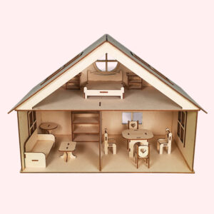 doll house miniature furniture play set toys kit accessories girls boys kids kit